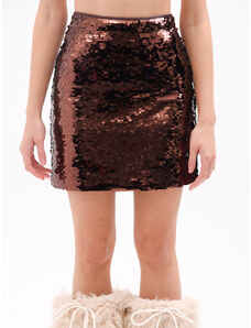 Marella | Monochrome Zolla μίνι φούστα με παγιέτες Κόκκινη