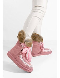 Zapatos Χειμερινά μπότες γυναικείε Livanta ροζ