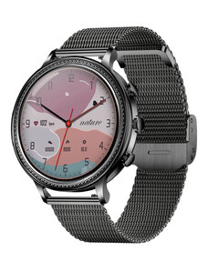 Smartwatch Microwear V60 - Steel Black