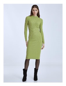Celestino Ριπ midi φόρεμα πρασινο ανοιχτο για Γυναίκα
