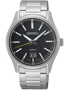 SEIKO Mens - SUR535P1, Silver case with Stainless Steel Bracelet
