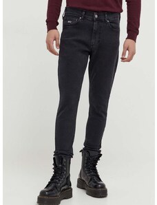 Τζιν παντελόνι Tommy Jeans Scanton χρώμα: μαύρο