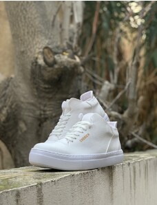 CHEKICH Ανδρικά λευκά Sneakers δερματίνη CH004W