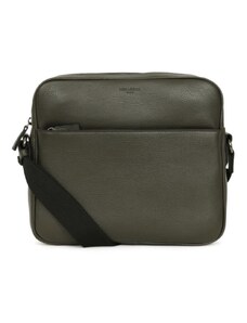 HEXAGONA Τσάντα ταχυδρόμου σε λαδί δέρμα βούβαλου με θήκη για iPad 24AJK170 - 24170-25