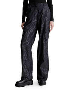 ALL OVER PRINT LOGO LOOSE FIT PANTS WOMEN CALVIN KLEIN