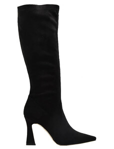 Γυναικείες μπότες Makis Fardoulis 958-07 μαύρο καστόρ ελαστικό