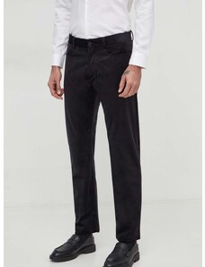 Παντελόνι Sisley χρώμα: μαύρο