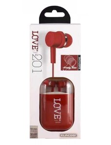 OEM Ενσύρματα ακουστικά - EV-201 - 202012 - Red