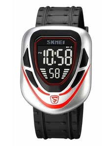 Ψηφιακό ρολόι χειρός – Skmei - 1833 - 018339 - Silver/Red