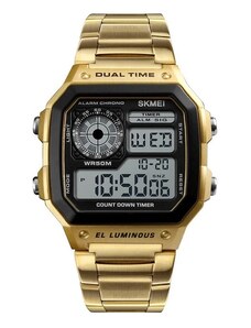 Ψηφιακό ρολόι χειρός – Skmei - 1335 - Gold