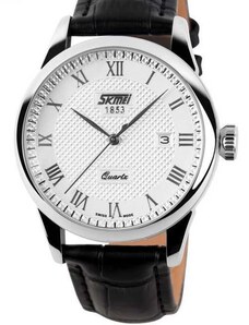 Αναλογικό ρολόι χειρός – Skmei - 9058 - Black/White