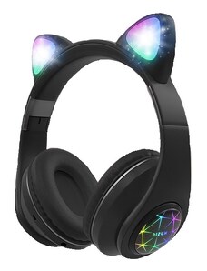 OEM Ασύρματα ακουστικά - Cat Headphones - M2 - 881611 - Black