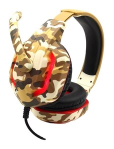 Ενσύρματα ακουστικά Gaming - G312 - KOMC - 302810 - Army Brown