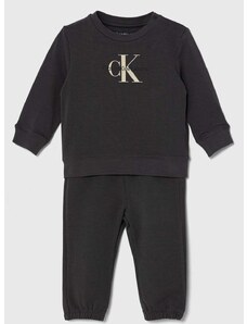 Παιδική φόρμα Calvin Klein Jeans χρώμα: γκρι