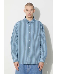 Βαμβακερό πουκάμισο Carhartt WIP Longsleeve Ligety Shirt ανδρικό, I032901.1XUXX
