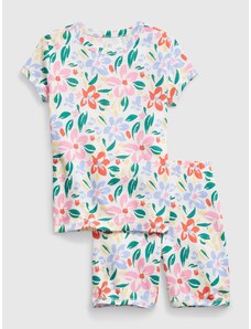 GAP Παιδικές κοντές πιτζάμες floral - Κορίτσια