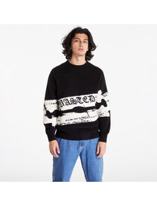 Ανδρικά πουλόβερ Wasted Paris Sweater Razor Pilled Black/ White