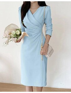 Creative Φόρεμα - κώδ. 70074 - 2 - γαλάζιο