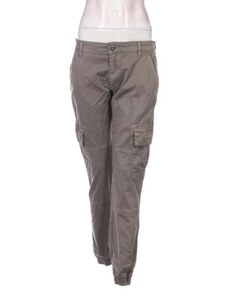 Urban Classics Ladies Rib Jersey Wide Leg Pants darktaupe