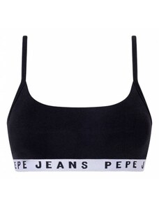 PEPE JEANS - Γυναικείο ΣουτιένNos Logo Sports Bra PLU10919 (999) Black