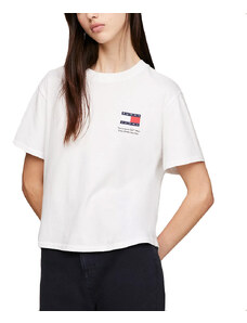 TOMMY HILFIGER TOMMY JEANS GRAPHIC FLAG BOXY FIT T-SHIRT WOMEN