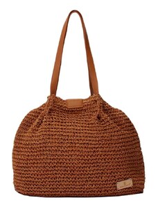 Bag to bag Ψάθινη τσάντα ώμου CN9116 - Apricot Apricot