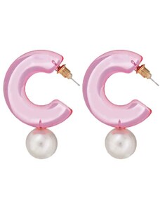 PerfectDress.gr σκουλαρίκια cotton candy pink