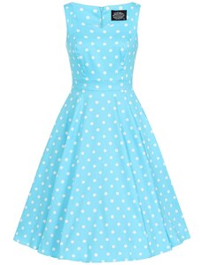 PerfectDress.gr vintage classic 50s φόρεμα τυρκουάζ Ruth