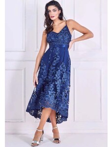 PerfectDress.gr luxe lace φόρεμα δαντέλα Baroness blue navy