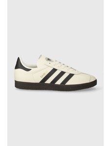 Δερμάτινα αθλητικά παπούτσια adidas Originals Gazelle χρώμα: άσπρο, ID3719