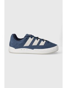 Σουέτ αθλητικά παπούτσια adidas Originals Adimatic χρώμα: ναυτικό μπλε, IF8794