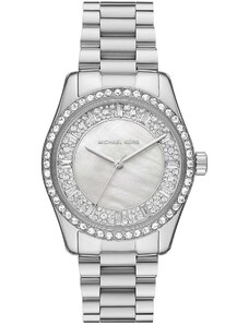 MICHAEL KORS Lexington Crystals - MK7445, Silver case with Stainless Steel Bracelet