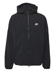 Nike Sportswear Χειμερινό μπουφάν μαύρο / λευκό