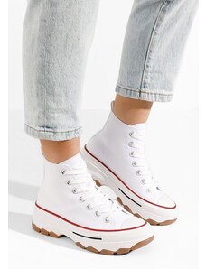 Zapatos Γυναικεία sneakers αστραγάλο Raviana V3 λευκά