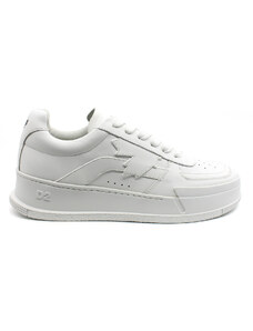 Ανδρικά Δερμάτινα Canadian Sneakers Λευκά Dsquared2 S24SNM024801500001-1062