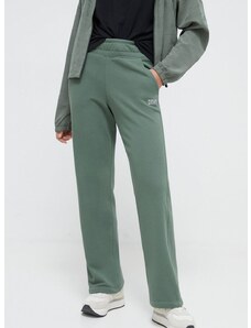 Παντελόνι φόρμας Dkny χρώμα: πράσινο