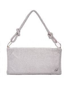 Bag to bag Γυναικεία τσάντα με στρας oem CK602 ΑΣΗΜΙ