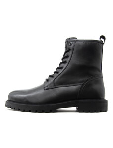 TRUCKER LEATHER BOOTS MEN PEPE JEANS
