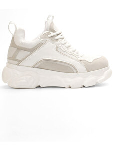 Luigi Sneakers Ultra Sole σε Συνδυασμό Υλικών - Λευκό - 004002