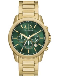 ARMANI EXCHANGE Banks Chronograph - AX1746, Gold case with Stainless Steel Bracelet