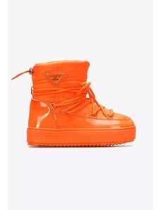 Zapatos Μπότες Χιονιού κοριτσιστικα Πορτοκαλι Painel