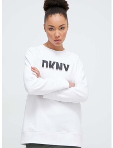 Μπλούζα DKNY χρώμα: άσπρο