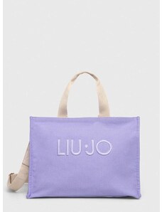 Τσάντα Liu Jo χρώμα: μοβ