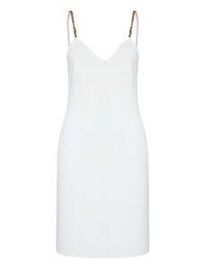 MICHAEL KORS Φορεμα Eco Empire Chain Rib Mini MR4825433D 100 white