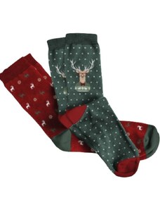 Unisex Κάλτσες Admas X-Mas κούπα “My Dear” Gift Box (2 Pack)