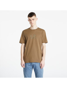 Ανδρικά μπλουζάκια C.P. Company Jersey Embossed Logo T-Shirt Butternut