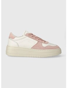 Δερμάτινα αθλητικά παπούτσια Copenhagen CPH77 χρώμα: ροζ