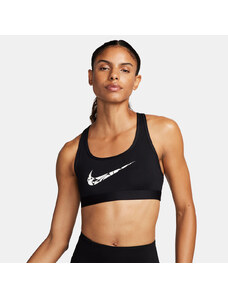 Nike Swoosh Γυναικείο Αθλητικό Σουτιέν