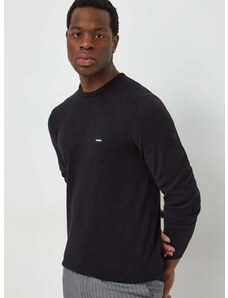 Ένα πουλόβερ σε μείγμα μεταξιού Calvin Klein χρώμα: μαύρο