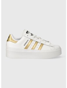 Δερμάτινα αθλητικά παπούτσια adidas Originals Superstar Bonega χρώμα: άσπρο IF7583